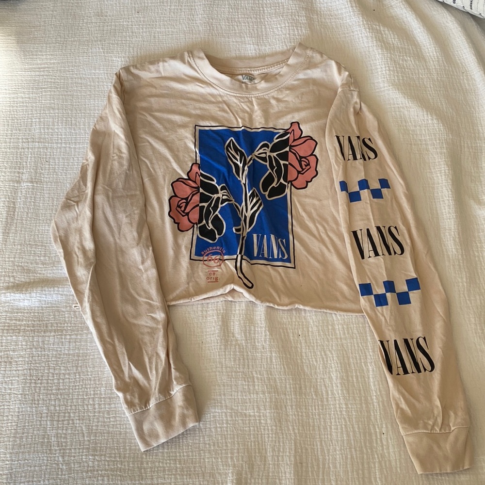 Vans Cropped Graphic Shirt